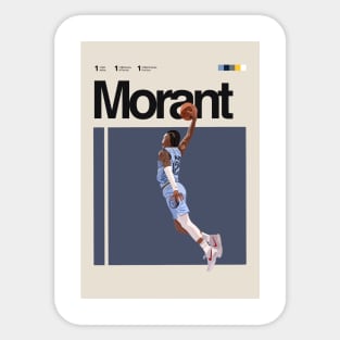 Ja Morant Sticker